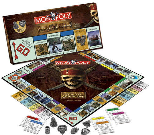 Pirates of the Caribbean, Trilogy Monopoly********* 30% DISCOUNT